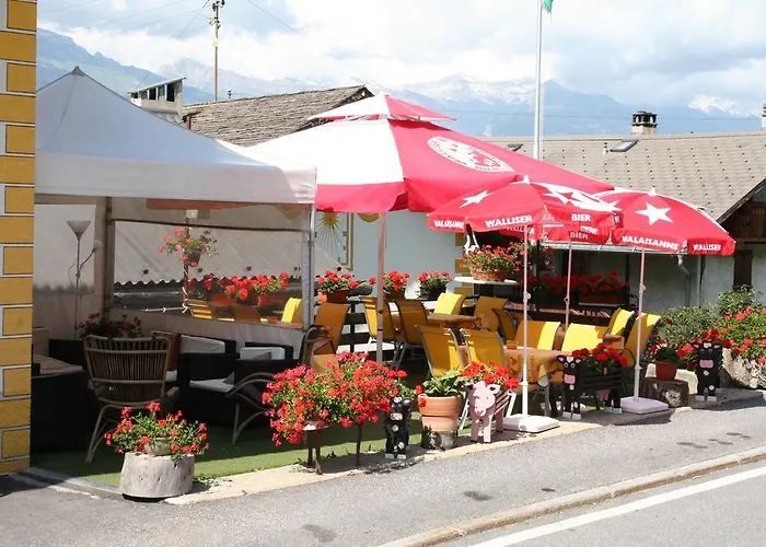 Alojamento de Acomodação e Pequeno-almoço Cafe De La Poste Agettes